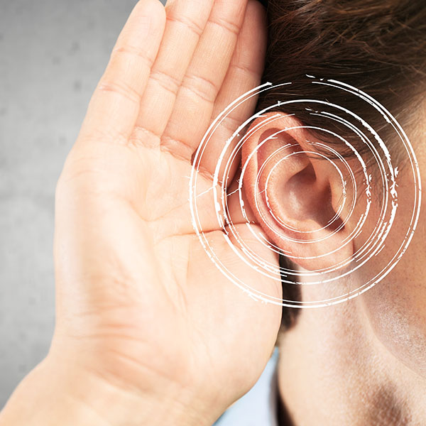 Schallintensität am menschlichen Ohr